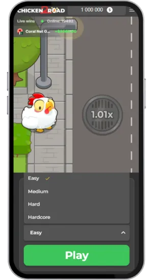 Selezione di puntata e rischio per Chicken Road 2