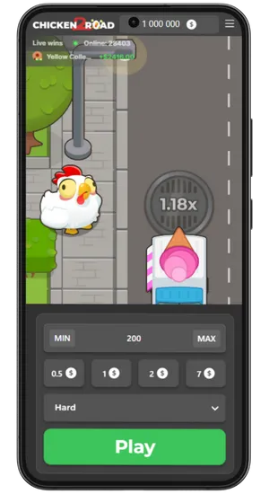 Lancement de l’application Chicken Road 2 sur Android