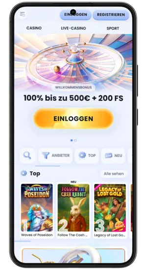 Casino-Startseite mit Chicken Road 2 Download