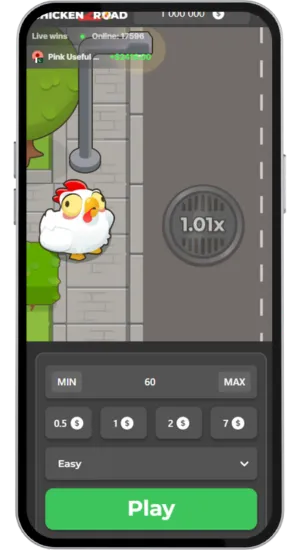 Pantalla de inicio del juego